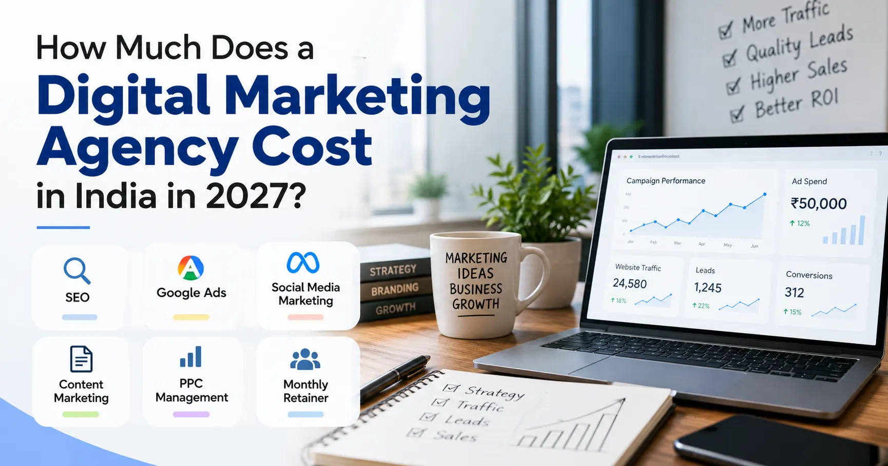How Much Does a Digital Marketing Agency Cost in India in 2027?
